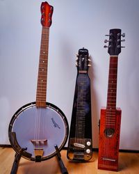 Banjo + lapsteel + cigarbox